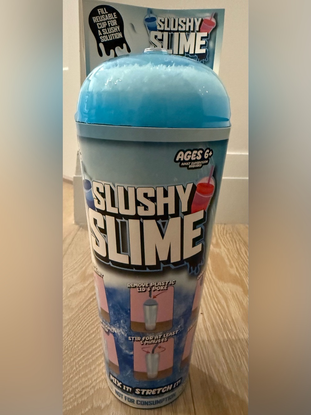 RMS Mad About Slime SLUSHY SLIME Blue Mix & Stretch Kit TRENDING.New & Unopened